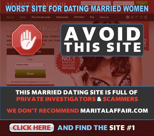 MaritalAffair.com user complaints and scams